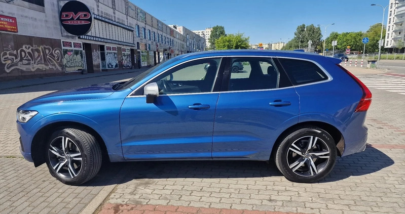 Volvo XC 60 cena 136000 przebieg: 99000, rok produkcji 2019 z Warszawa małe 301